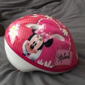 Toddler girls Minnie Mouse helmet size 48-52cm